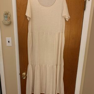 Misslook cream maxi dress!